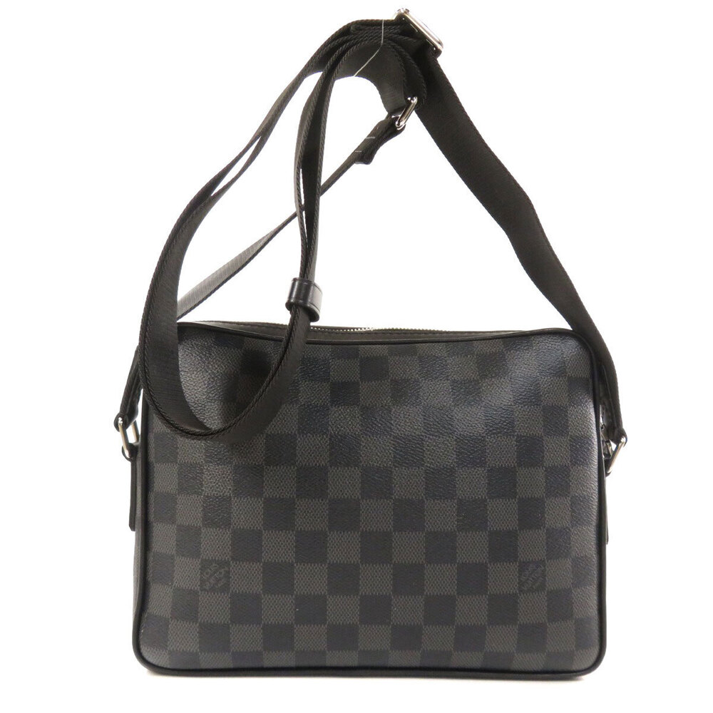 Louis Vuitton Canvas Black Damier Shoulder Trocadero Bag Graphite Messenger